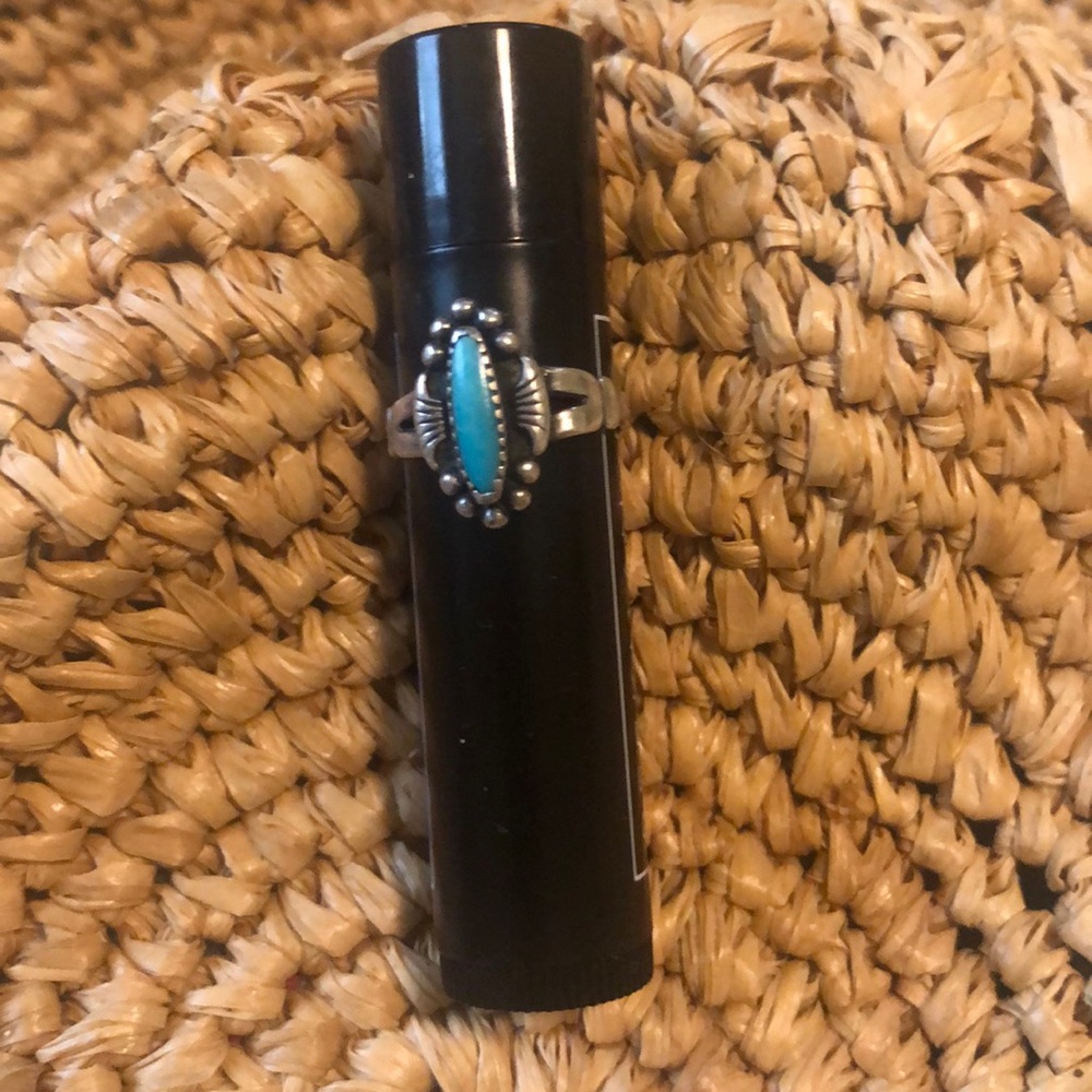 Sterling and turquoise ring